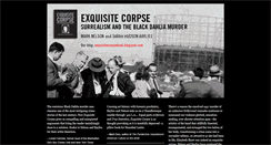 Desktop Screenshot of exquisitecorpsebook.com